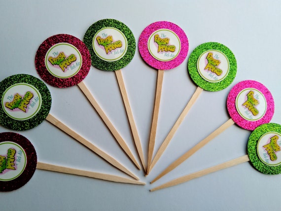 Set Of 12 Fresh Prince 90 S Party Supplies Cupcake Toppers Etsy
