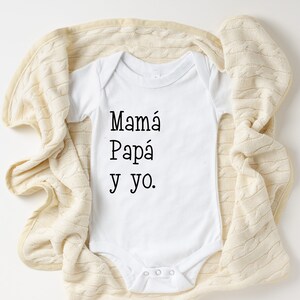 Hola Papa Bebe En Camino Anuncio De Embarazo Spanish Etsy