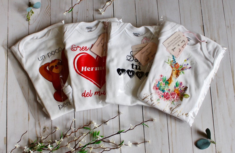 Mameluco Anuncio de Embarazo Baby Announcement in Spanish Spanish Pregnancy Announcement Baby Shower Spanish Bebe En Camino
