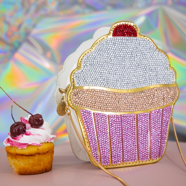 Rhinestone Cupcake Etsy