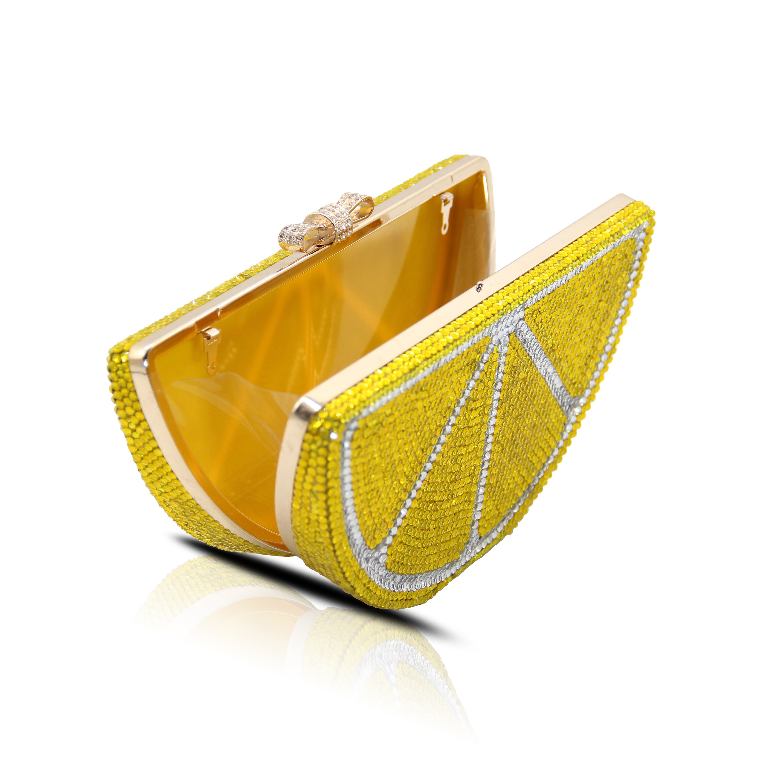 Lemon Clutch Purse