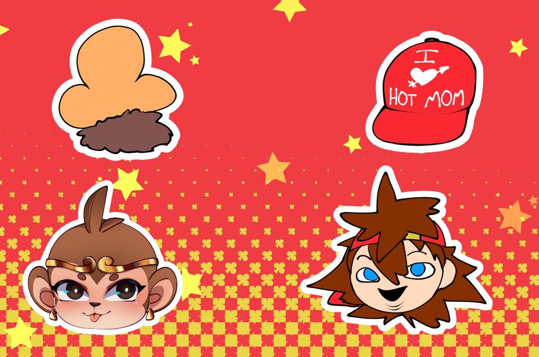 Kenji Stickers - Etsy