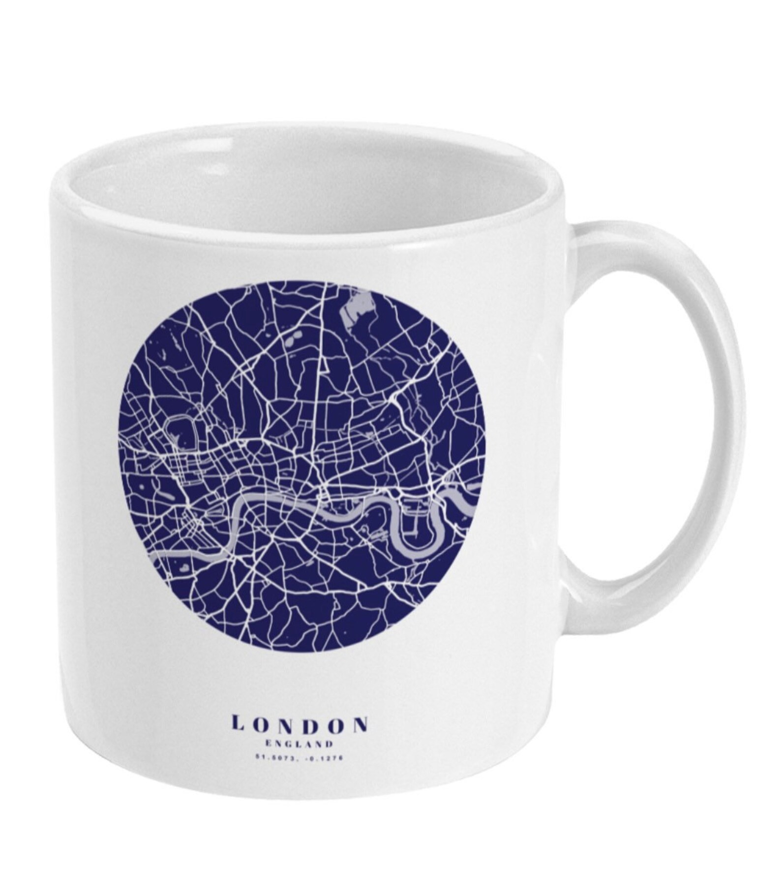 London Mug Moving to London Gift London Map Housewarming Etsy