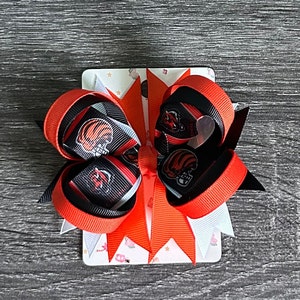 Cincinnati Bengals Football Team Bow