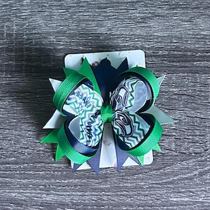 Seattle Seahawks Football Team Bow