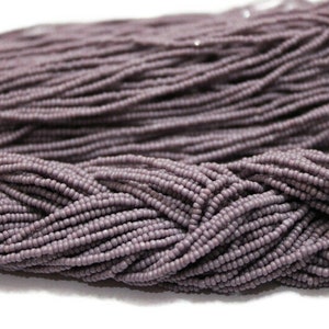 13/0 Charlotte Cut Beads. Opaque L.Purple . 1/3/5 Hanks Preciosa Ornella Beads,Embroidery Beads,Craft Supply,Jewelry Findings