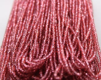 11/0 Charlotte Cut-kralen, ds. Fuchsia (kleurvast), volledige strengen, 1/3/5 strengen, preciosa-kralen, borduurkralen, bevindingen, AAA-kwaliteit.