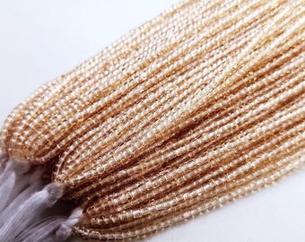 11/0 Perles coupées Charlotte, Tr. Rose foncé sombre, écheveau complet, 1/3/5 écheveaux, perles précieuses, perles à broder, trouvailles de bijoux, qualité AAA
