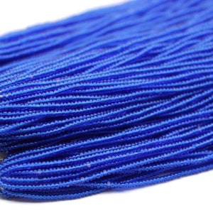 13/0 Charlotte Cut Beads, Light Sapphire Transparent , 1/3/5 Hanks Preciosa Ornella Beads,Embroidery Beads,Craft Supply,Jewelry Findings