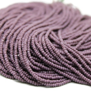 13/0 Charlotte Cut Beads L.Purple Opaque (2 Perfect Facets) 5/10/20/50/250/500 Grams.Embroidery Material,Jewelry Supply, Premium True Cuts
