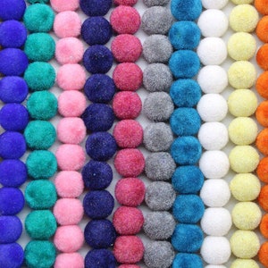 Velvet Beads For DIY Making 12 mm. Select Your Color, Vintage Beads. Rare Beads, Beads For Arts And Crafts, Balls Velvet Beads. Rare Supply