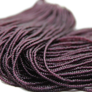 13/0 Charlotte Cut Beads Tr. D.Amethyst (2 Perfect Facets) 5/10/20/50/250/500 Grams.Embroidery Material,Jewelry Supply, Premium True Cuts