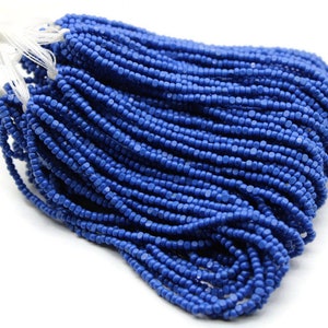11/0 Charlotte Cut Beads, Teal Blue Opaque (2 Perfect Facets) 10/20/50/250/500 Grams. Embroidery, Jewelry Material, Premium True Cuts