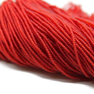 13/0 Charlotte Cut Beads, Tr.Light Red, 1/3/5 Hanks Preciosa Ornella Beads,Embroidery Beads,Craft Supply,Jewelry Findings
