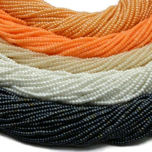 11/0 Czech Seed Beads, Mix Opaque Luster Shades, 1 Hank, Preciosa Ornella Beads,Embroidery Beads,Craft Supply,Jewelry Findings