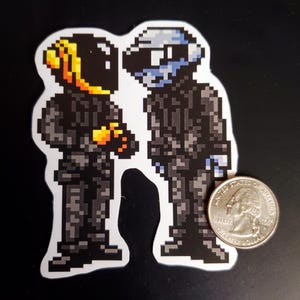 Daft Punk Sticker