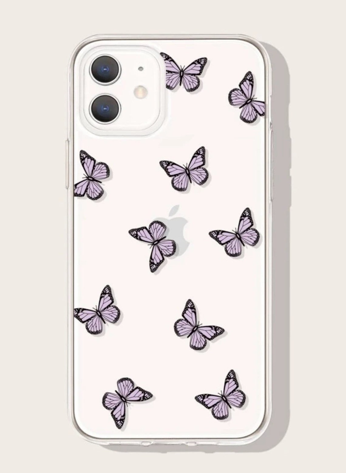 Purple butterfly phone case Etsy