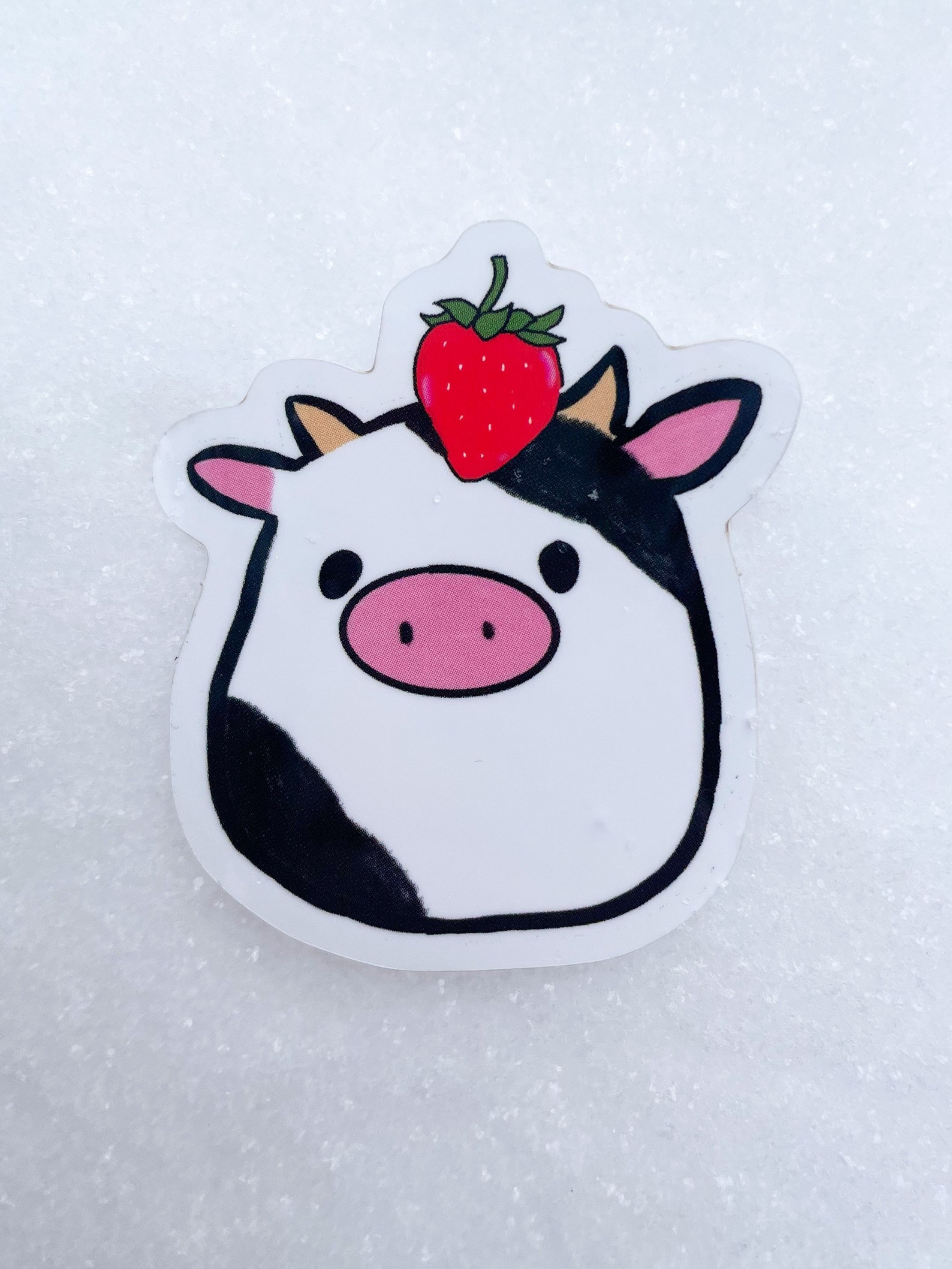 Strawberry Cow Squishmallow Etsy