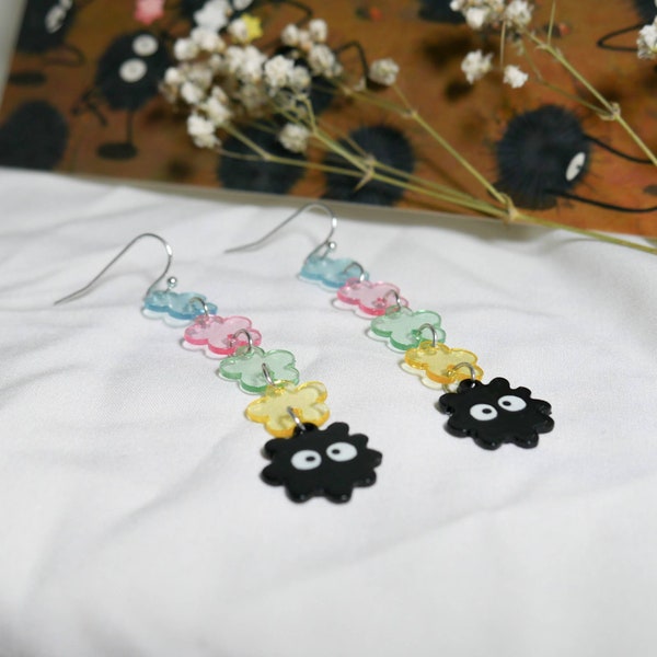 Spirited Away Soot Sprite Earrings