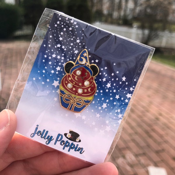 Sorcerer Mickey pin, Mickey Mouse Pin. Fantasia Pin, Mickey Mouse Accessories, Fantasia Accessories, Disney Fantasy Pins, Disney Pin