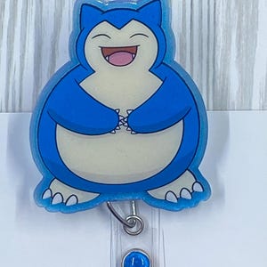 Snorlax Badge Reel