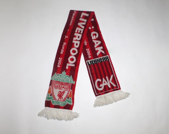 Liverpool FC scarf GAK scarf Grazer AK scarf