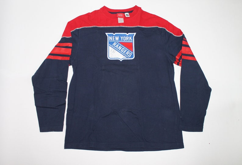 New York Rangers long sleeve shirt Men/'s size L