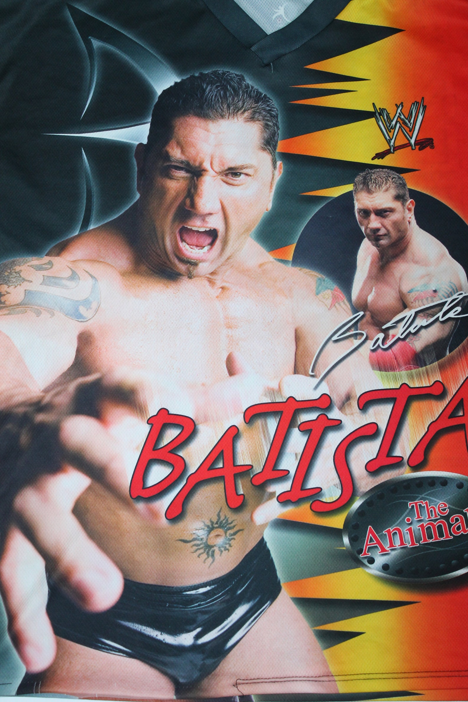 Batista Jersey Unleashed Shirt Batista das Tier WWE Shirt Etsy