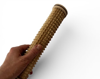 Wood Therapy Massage Roller 25 cm – Maderotherapy Tool for Cellulite, Muscle & Trigger Point Relief