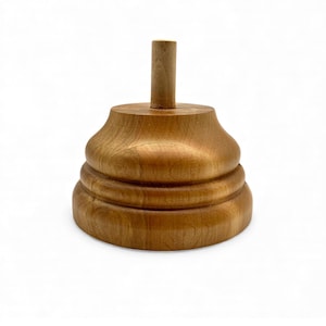 Wooden Hat Block Stand: DIY Hat Making Tool