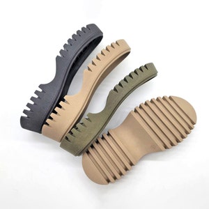 Boot Soles, Non Slip Women Shoe Sole, Rubber Soles for Custom made Shoes Sizes US 6-11/ EU 36-41
