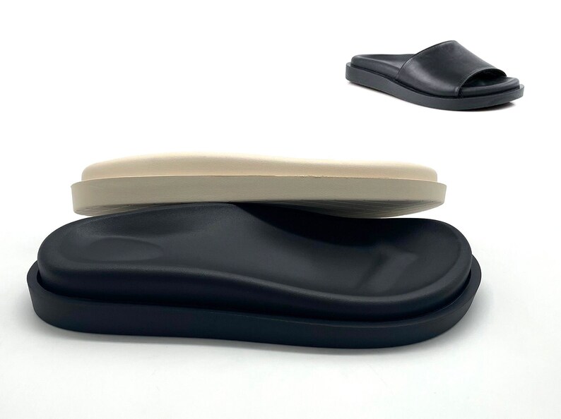 Women's Female Ladies Mother Genuine Leather Sandals Platform Shoes Non Slip Summer Cool Beach Hook Loop Plus Size 42 43 main image 1