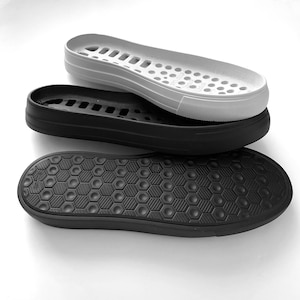 Rubber Sneaker Sole for DIY Shoes & Crochet Projects, Boot Soles - Men's Sizes US 7-12 / EU 40-45