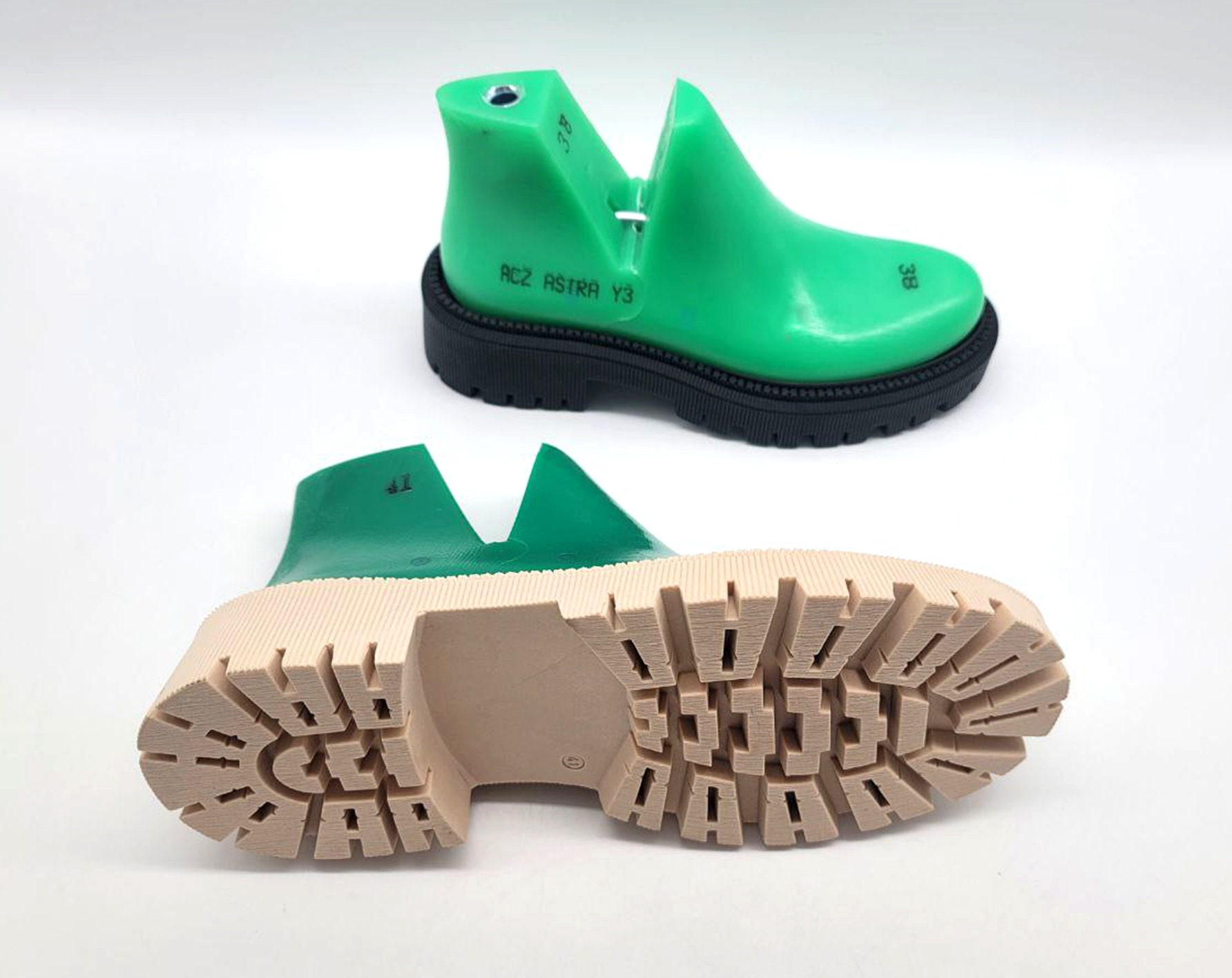 Shoe Sole for Diy Shoes Non Slip Platform Boot Soles Natural