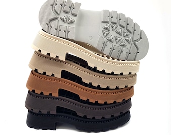 Non-Slip Rubber Shoe Soles: DIY Boot Making Supplies, US 6-11