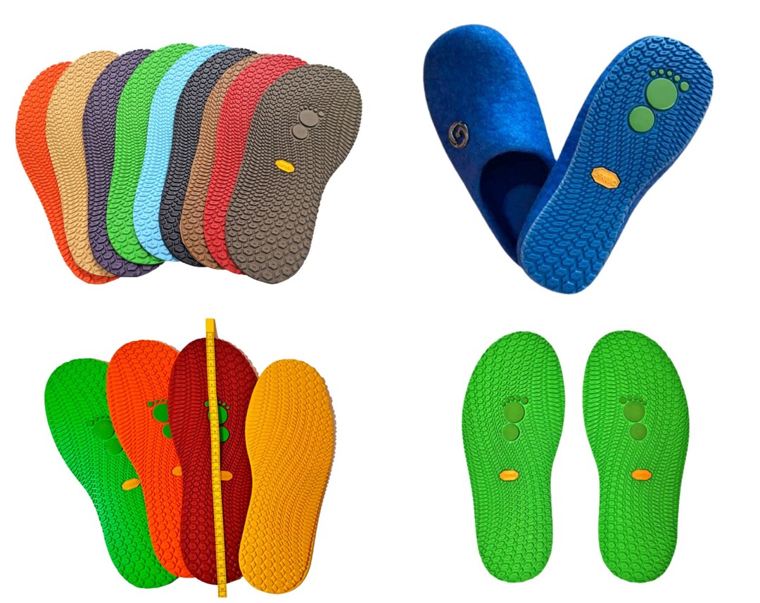 Gummi Schuhsohlen für Diy Schuhe Hausschuhe Sohlen - Etsy.de