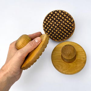 Eco-Friendly Wooden Felting Tools – Perfect DIY Supplies for Wet Felting Wool Projects - Hand Tools