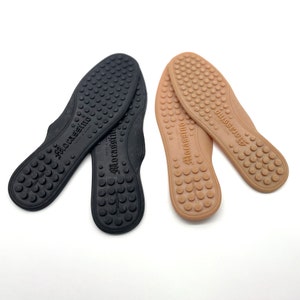 Moccasin Soles for Diy Shoes, Rubber Non Slip Summer Shoe Sole Men, Sizes US 6-12/ EU 39-45