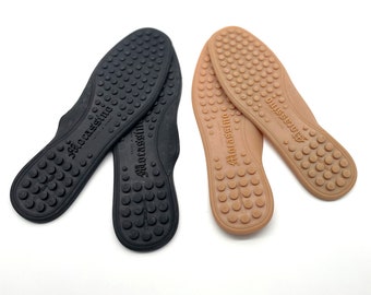 Moccasin Soles for Diy Shoes, Rubber Non Slip Summer Shoe Sole Men, Sizes US 6-12/ EU 39-45