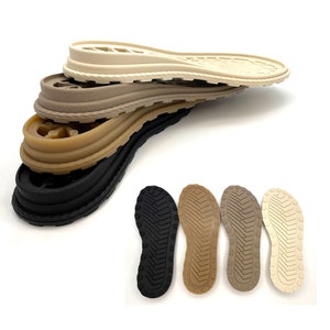 Rubber Sole for Shoe making, Non Slip Sandal Soles Women Sizes US 6-11/ EU 36-41