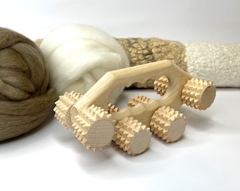 Wet Felting Tools - Wooden Roller DIY Crafts & Felting Wool