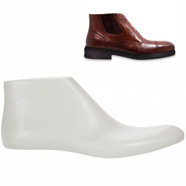 Shoe Last Men for Oxford Shoes, Plastic Boot Mold for Diy Shoe Sizes US 7-12/ EU 40-45 KMN-13