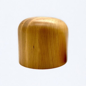 Handmade Wooden Open Crown Hat Block - Millinery Tool Style 52