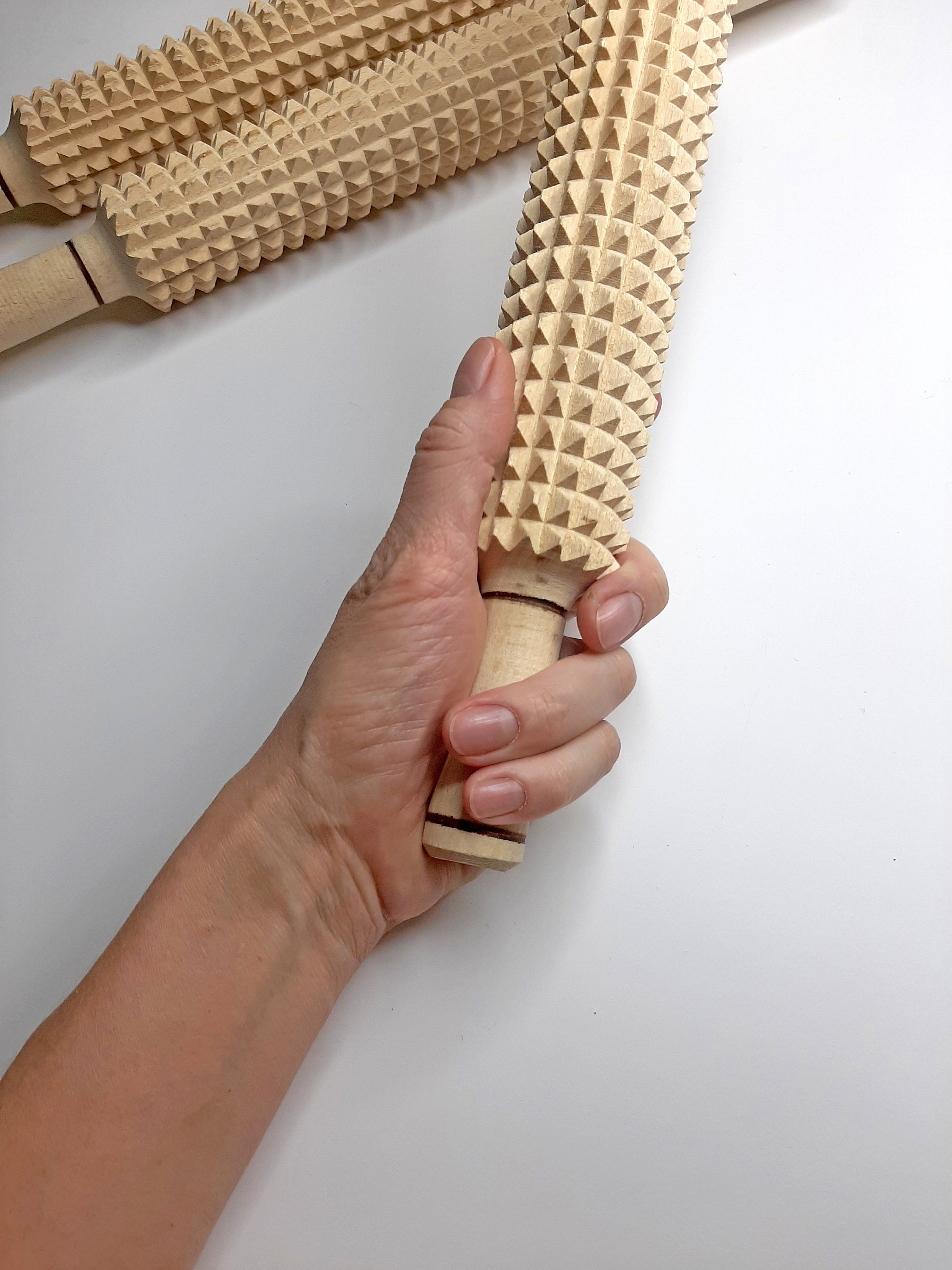 Wet Felting Tools Roller With Grooves Felting Rolling Pin Etsy