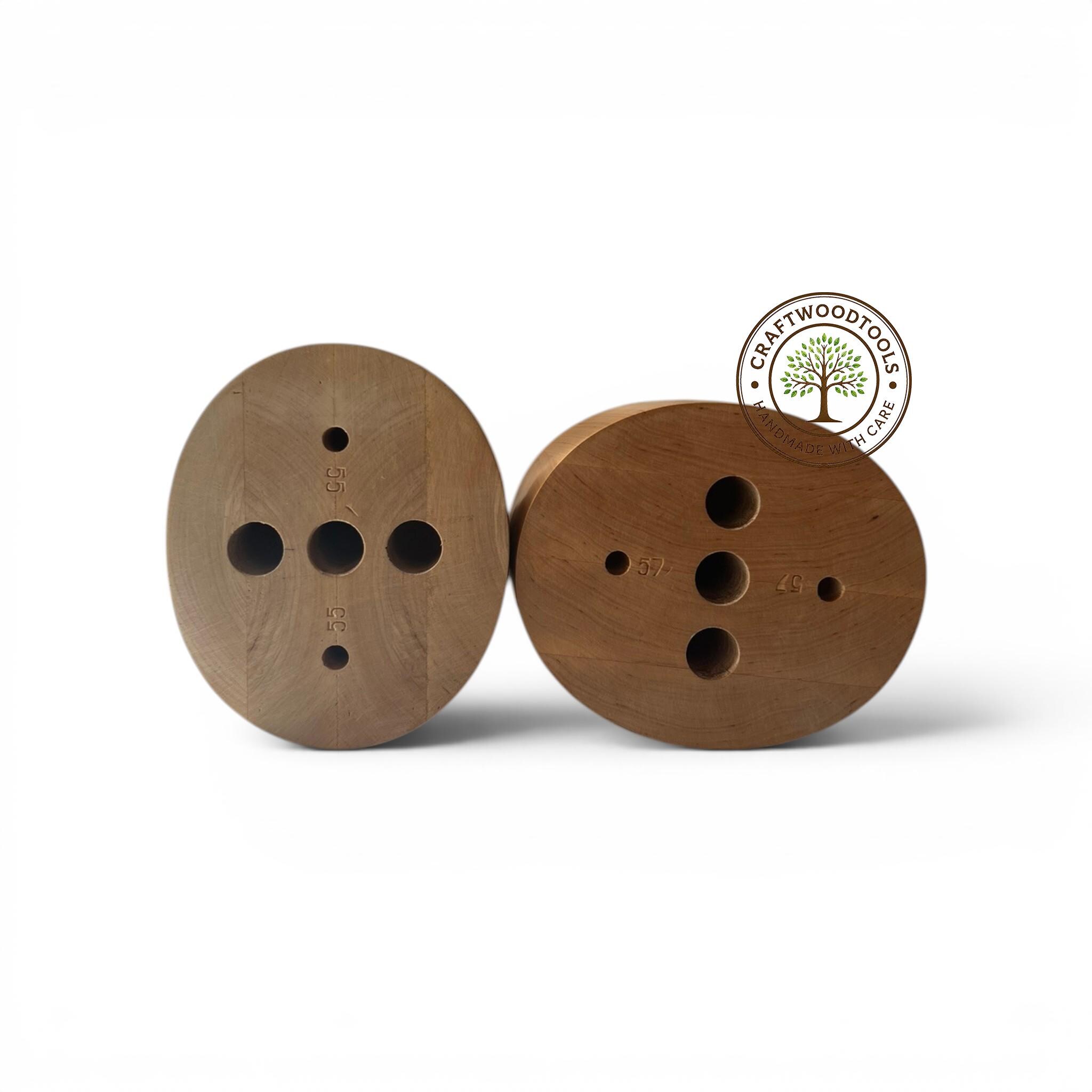 Regular Oval & Long Oval Hat Block Style 52 – Wooden Open Crown