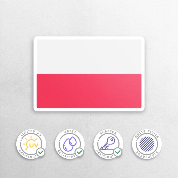 Poland Flag Sticker