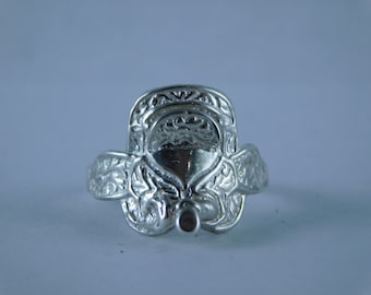 VINTAGE SILVER925 ストーン マーカサイト装飾 シルバーリング 男性用マーカサイトシルバーリング黒石卸売スターリングシルバー