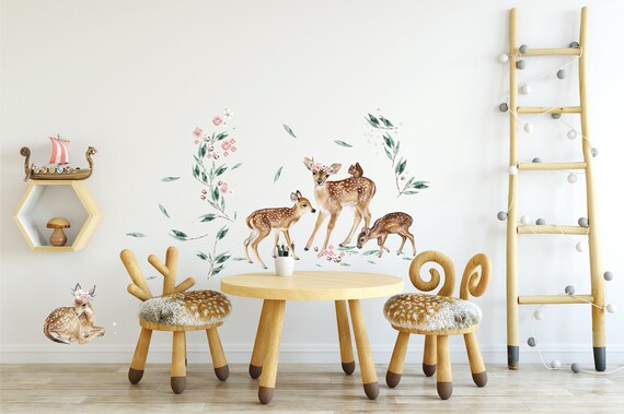 deer wall decals for nursery