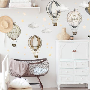 hot air balloon nursery theme