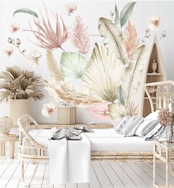 boho wall decals for nursery